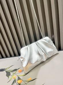 Dancing Engine 钱包和手提包 奢华设计师单肩包 PU 皮革晚装手拿包 钱包 女士包