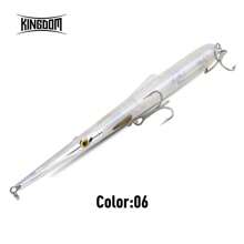 Kingdom Kingshad Pencil Fishing Lures, Sinking Floating 11g/13g/30g/40g For Freshwater & Saltwater, Easy Far Casting Bass, Pike, Trout, Perch Hard Wobblers Artificial Baits, Suitable For Professional Anglers And Beginners, Perfect Gift For Christmas, Thanksgiving, Halloween, And New Year's