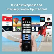 AKB73615303 Universal Replacement Remote Control Compatible With L&G LED TV 32LN5700 37LN540B 50PM470T 50PM670T 32LM620T 42LM620S 42LM620T 42LM660T 60PN6500 32LN5400 32LN540B