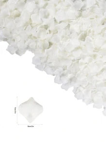 100/500/1000 件丝绸玫瑰花瓣人造花、婚礼派对花卉装饰、新娘送礼会装饰品五彩纸屑、花园装饰、家居装饰、浪漫场景装饰