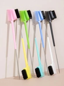 1/6支尖尾边缘控制梳双面发梳,适用于美发沙龙专业造型工具,染发刷,边缘控制梳,1支发梳/发刷,发梳,梳子,美发工具,美发产品及配件,适用于理发店、美容院、返校季、旅行度假必备,女士适用,刷子,木梳,发刷,美发设备,发型,美发,发刷,发刷套装,梳子,卷发梳,解结梳,女士发刷,理发师配件,理发店,美发设备 - 彩色 - 查看 2