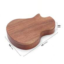 1 件，定制木制吉他拨片和收纳盒，定制名称，激光雕刻，棕色木材，适合原声、电声、贝斯和尤克里里演奏者的完美音乐礼物！适合吉他手、情人节、父亲节、首场演出的礼物，用于存放吉他拨片的三隔间礼品盒，由实木制成。木制收藏家雕刻吉他拨片盒古典三角形吉他拨片用于礼物乐器吉他贝斯。 - 彩色 - 查看 6
