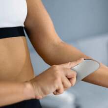 Stainless Steel Muscle Scraping Tool, Body Massage Scrapper For Scar Tissue, Face Muscle Scraping Tool, Neck Massage Shaver Mother's Day Flowers, Personalized Gifts For Mom, Last Minute Gifts, Mother's Day Ideas, Mothering Sunday Gifts, Handmade Cards For Mum, Best Mother's Day Gifts Under $50 - Silver - View 2