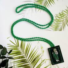 Unser Frau von Guadalupe / Tadeo Gewebtes rotes Skapulier-Halskette Escapulario Rojo Virgen Guadalupe Geschenk