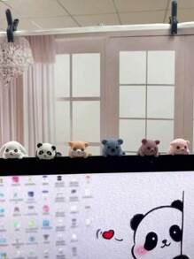 6 piezas, 1 set de 6 muñequitos Sonny Angels de estilos aleatorios, decoraciones monísimas para escritorio, ideal para exhibir en monitor de computadora/TV, decoración del hogar, mejores regalos, pegatinas para fundas de móvil, decoración de coches, decoración de mesa, modelos, juguetes de colección, decoración de mochila, regalos para fiestas de Navidad/Halloween/Año Nuevo, útiles escolares, vuelta al cole - Multicolor (colores aleatorios) - Ver 2