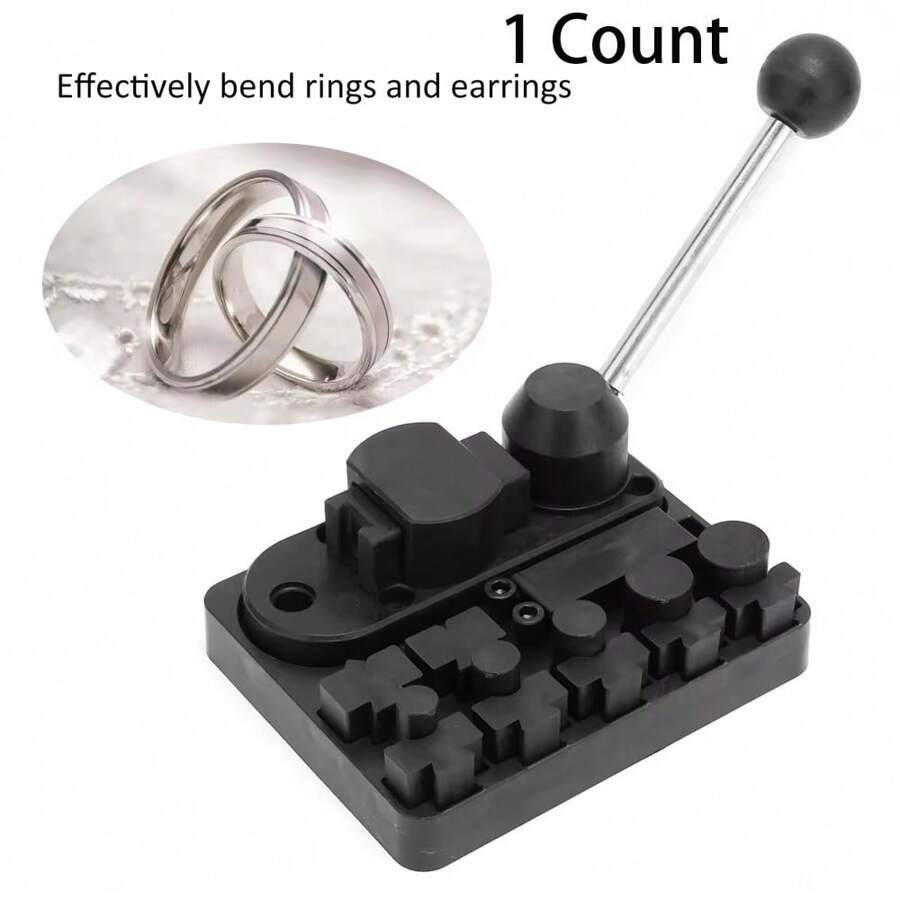 1 Count Plastic Jewelry Bending Machine, Easy To Use For Bending And Making Jewelry Such As Rings And Earrings - Generation - View 1
