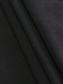 Playera de hombre con estampado de gato cool con guitarra, playeras para hombre, playera casual de manga corta para verano Camiseta de Verano  Camiseta de algodón grueso 100 % de 220 g - Negro - Ver 3