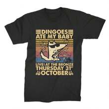Dingoes Ate My Baby Vintage T-Shirt, Hoodie, Sweatshirts - 黑色 - 查看 1