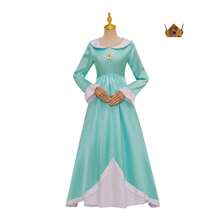 Stunning Rosalina Cosplay Dress From Galaxy Observatory Tower Game - Green - View 6