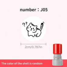 Cute Cat Pet Stamp, DIY Peripheral Stamps, Cartoon Stamp For Cute Journals, Adorable Cat Style, Educational Teacher & Parent Stamps