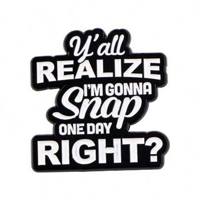 Emaljbrosch Kavajnål Badge Ryggsäck Dekoration Smycken Modeaccessoar, Gåva För Kvinnor