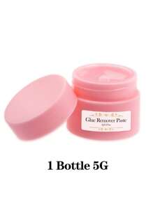 Waloshow 10克香氛睫毛胶卸妆液 - 快速、温和、不含酒精的凝胶状胶水溶剂，配有清洁垫和涂抹刷，可安全卸除睫毛嫁接。 - 彩色 - 查看 9