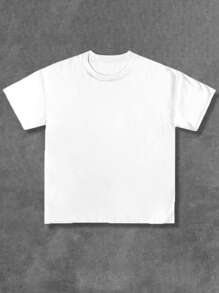 Kaos Lengan Pendek Pria Model Baru, Model Balap Kasual, dengan Cetakan Huruf Personalisasi, Dipadukan dengan Celana Kasual, Cocok untuk Perjalanan/Liburan/Berkemah di Luar Ruangan/Olahraga, Balap Internasional - Putih - View 4