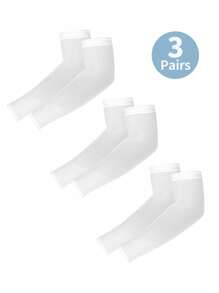 3 pares de mangas protectoras contra los rayos UV para niños y niñas - 3 pares - Ver 3