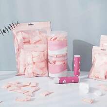 50/100pcs Disposable Compressed Towel Portable Travel Non Woven Face Towel, Water Wipes, Outdoor Wipes, Candy Towel - Multicolor - View 6