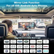 BDQ 9 Inch IPS Touch Screen Wireless Carplay & Android Auto Screen, Portable Car Stereo With Car Play, Navigation With Mirror Link, Bluetooth, AUX/FM, Gift Of Drive Mate - 10.26 inches - View 3