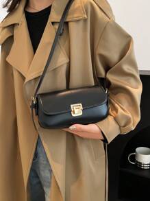 High Quality 2025 New Multifunctional Small Chic Shoulder Bag/Underarm Bag For Women - Black - View 4