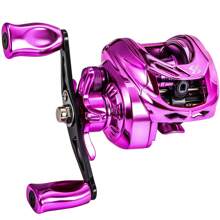 SOUGAYILANG 1pc 2 Color 18+1BB Aluminum Baitcasting Fishing Reel With 7.2:1 High Speed Gear Ratio And Magnetic Brake System, Fishing Tackle For Freshwater And Saltwater - Multicolor - View 14