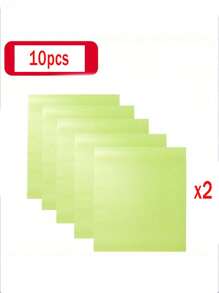 1/2/4/8/10/12/20 piezas Almohadillas refrigeradoras impermeables, a prueba de aceite, lavables y recortables, adecuadas para estantes, congeladores, rejillas de vidrio, gabinetes de tazones, gabinetes y cajones