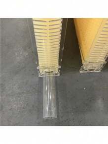 7Pcs Auto Honey Bee Hive Beehive Frames + Beekeeping Brood Wooden Bee House Box - 原木色 - 查看 10