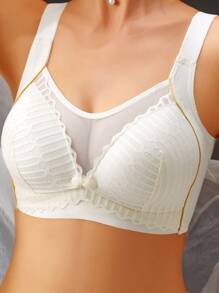 1 Stück Schwangerschafts-Stillunterhemd - Brustlifting, seitlicher Halt, verhindert Absacken, Spezial-Schwangerschafts-BH