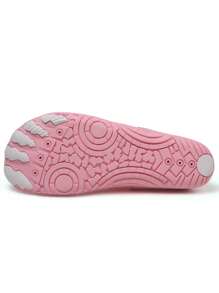 1 Pair Women's Outdoor Beach Swimming River Trekking Shoes, Lightweight Breathable Flexible Barefoot Yoga Gym Shoes