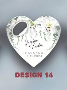 Custom Bottle Opener Wedding Souvenirs For Guests, Unique Wedding Favor Wholesale Magnets, Engagement Favor Save The Date Magnets,Heart Shape Wedding Thank You Favor,Magnetic Bottle Opener, Custom Wedding Gift, Wedding Gift, Thank You Favor Souvenirs, Bottle Opener(24 Designs),Multi-Functional, Ornamental,Anti-Mold,Reusable,Adorable,High-Quality,Cute,Vintage,Colorful,Customized Bottle Openers & Bottle Opener Accessories,Home Refresh - Multicolor - View 25