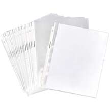 Basics - Protectores de hojas transparentes para carpeta de 3 anillos, 8.5 x 11 pulgadas (21.5 x 27.9 cm), polipropileno, paquete de 100 - Paquete de 100 - Ver 5