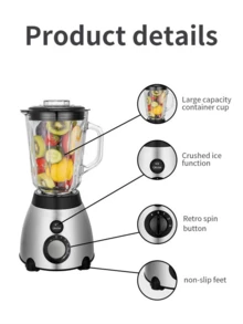 SOKANY 1 件式子弹个人搅拌机，多功能搅拌机食品研磨机厨房粉碎冰榨汁机，脉冲技术用于研磨、混合、搅拌、制作冰沙和粉碎冰