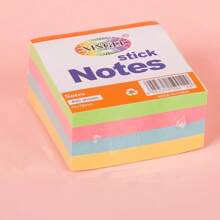 Paquete de 400 hojas de Notas adhesivas coloridas y lindas, suministros de oficina, notas adhesivas desprendibles para estudiantes y trabajadores de oficina, regreso a clases, útiles escolares - Multicolor - Ver 13