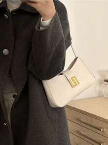 Mini Women's Shoulder Bag, Valentine's Day Gift - White - View 4