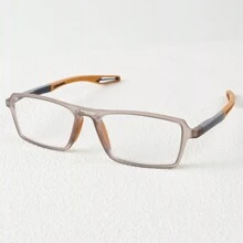 男女通用复古双光老花镜，视野清晰，运动风格 TR90 柔性镜框，金属铰链 - 白色 - 查看 25