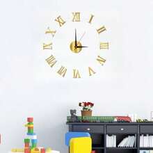 Reloj de pared grande de diseño moderno de 16 pulgadas/36 pulgadas/47 pulgadas, reloj de cuarzo 3D/2D DIY, relojes de moda, pegatinas de espejo acrílico para decoración del hogar en la sala de estar, números de espejo para decoración de oficina, regalos, cumpleaños, graduación, dormitorio, decoración escolar, reloj despertador