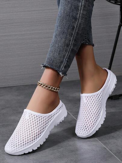 Nuove scarpe casual, leggere e traspiranti, da donna, per l'estate 2024, di , con suola antiscivolo e antiurto, adatte per uso all'aperto