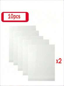 1/2/4/8/10/12/20 piezas Almohadillas refrigeradoras impermeables, a prueba de aceite, lavables y recortables, adecuadas para estantes, congeladores, rejillas de vidrio, gabinetes de tazones, gabinetes y cajones