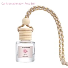 1pc 8ml Car Aromatherapy Pendant Air Freshener Car Aromatherapy Pendant, Cute Car Air Diffuser, Long-Lasting Car Air Freshener, Women's Car Freshener, Removes Odors, Not Pungent, Long-Lasting Fragrance