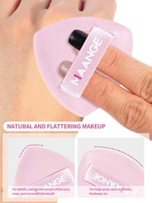 MAANGE 1 bông phấn tam giác kèm hộp đựng, dùng được cả khi ướt, mềm mại và thân thiện với da, dụng cụ trang điểm dễ mang theo khi đi du lịch, trang điểm, giá rẻ, trang trí phòng, bàn trang điểm, du lịch, phòng ngủ, phụ kiện trang điểm, bông phấn, bông tán phấn, bông phấn phủ, mút trang điểm, giá rẻ, quà tặng Giáng sinh, trang điểm, dụng cụ trang điểm, đồ rẻ tiền, quà tặng, quà tặng cho phụ nữ, quà Giáng sinh, quà khuyến mãi, du lịch, đồ rẻ tiền, đồ dùng cần thiết khi đi du lịch - Hồng - Xem 6