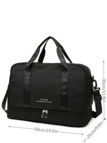 Large Travel Duffel Bag For Women,Weekender Bag,Overnight Bag With Wet Pocket&Trolley Sleeve, Lightweight Carry On Sports Tote Gym Duffel Bag Hospital Bag, Gift Bag For Women