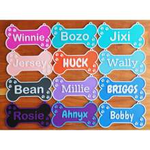 Personalized Dog Crate Sign, Custom Kennel Nameplate, Toy Box Sign, Hanging Doghouse Decor, Dog Gift Idea Ornamental Stylish,Fashion,Colorful,Vintage,Cute,Contracted,Cuties Custom,Unique,Customized,Personalized Pet For Anniversaries,For Birthdays