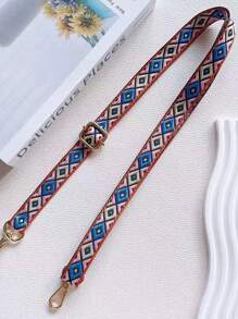 全新复古可调节挂绳肩带配件，带刺绣的长装饰手机带 - 彩色 - 查看 6