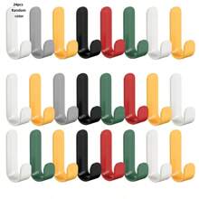 J型防损挂钩无需钻孔，迷你强力粘合防损挂钩，防损悬挂防损挂钩，适合家庭使用，返校