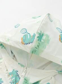 Balabala Tween Girl' Sun Protection Jacket, 2025 Summer Lightweight & Breathable - Brown Tone - View 6