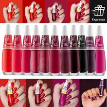 Kit Esmaltes Impala 11 Tons Vermelhos Escuros Esmalte Promoção Atacado Festa Junina