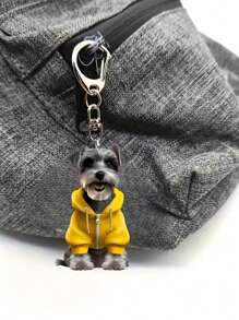 1pc Acrylic 2D Cute Dog Keychain Pendant, Suitable For Handbag Decoration