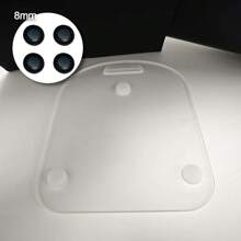 Tapete deslizante antideslizante para Thermomix, accesorios para olla multifuncional, apta para modelos TM6/TM5, tablero acrílico antideslizante de alta calidad con asa, patas de silicona antideslizantes, patas de goma antideslizantes, bloques deslizantes de teflón