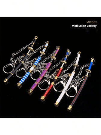2025 Nytt - Vapenmodell Decor Collection - Mini Samurai Sword With Keychain Decor, Home Decoration, Desktop Display, Födelsedagspresent, Påskpresent, Holiday Present, Presenter