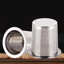Strainer 304 Stainless Steel Cup Strainer Large Capacity Teapot Infuser Filter For Tea  Straining For Teapot Kitchen Accessories - Silver - View 3