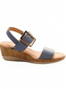 Greco Designs Plataformas Bajas Sandalia Plantilla Comoda Moda Para Dama