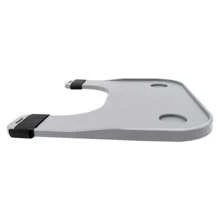 Bandeja portátil para silla de ruedas ABS Bandeja portátil para regazo + portavasos