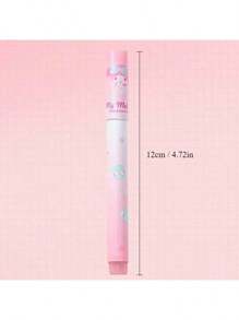 Sanrio Sanrio Hello Kitty Highlighter Pen Set Kawaii Kuromi Melody Cinnamoroll Art Fluorescent Markers Pens School Stationery